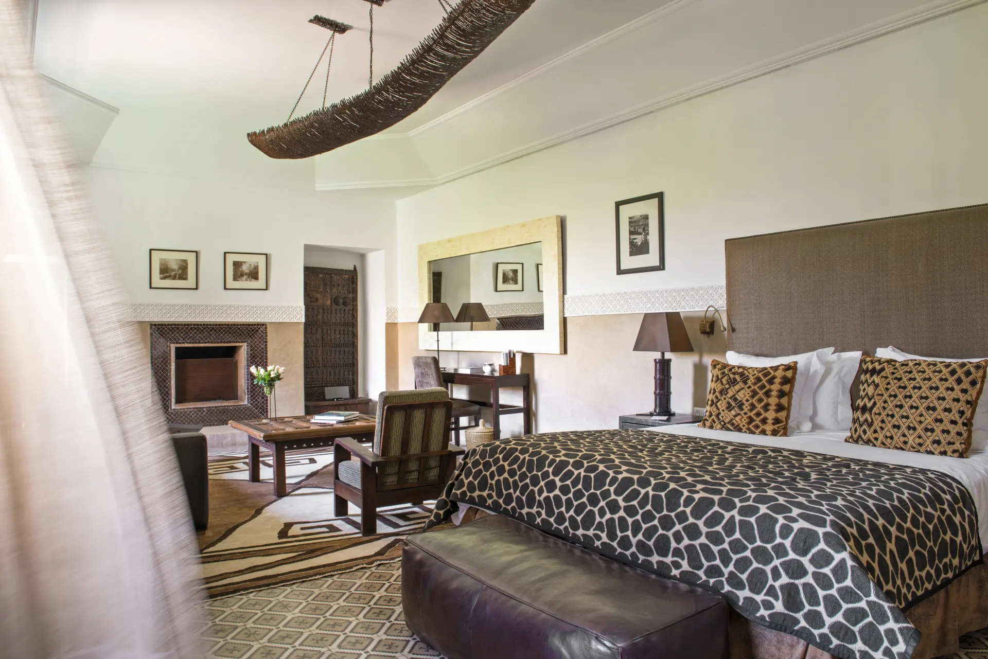 Large Suite på Villa des Orangers, Marrakech, Marokko