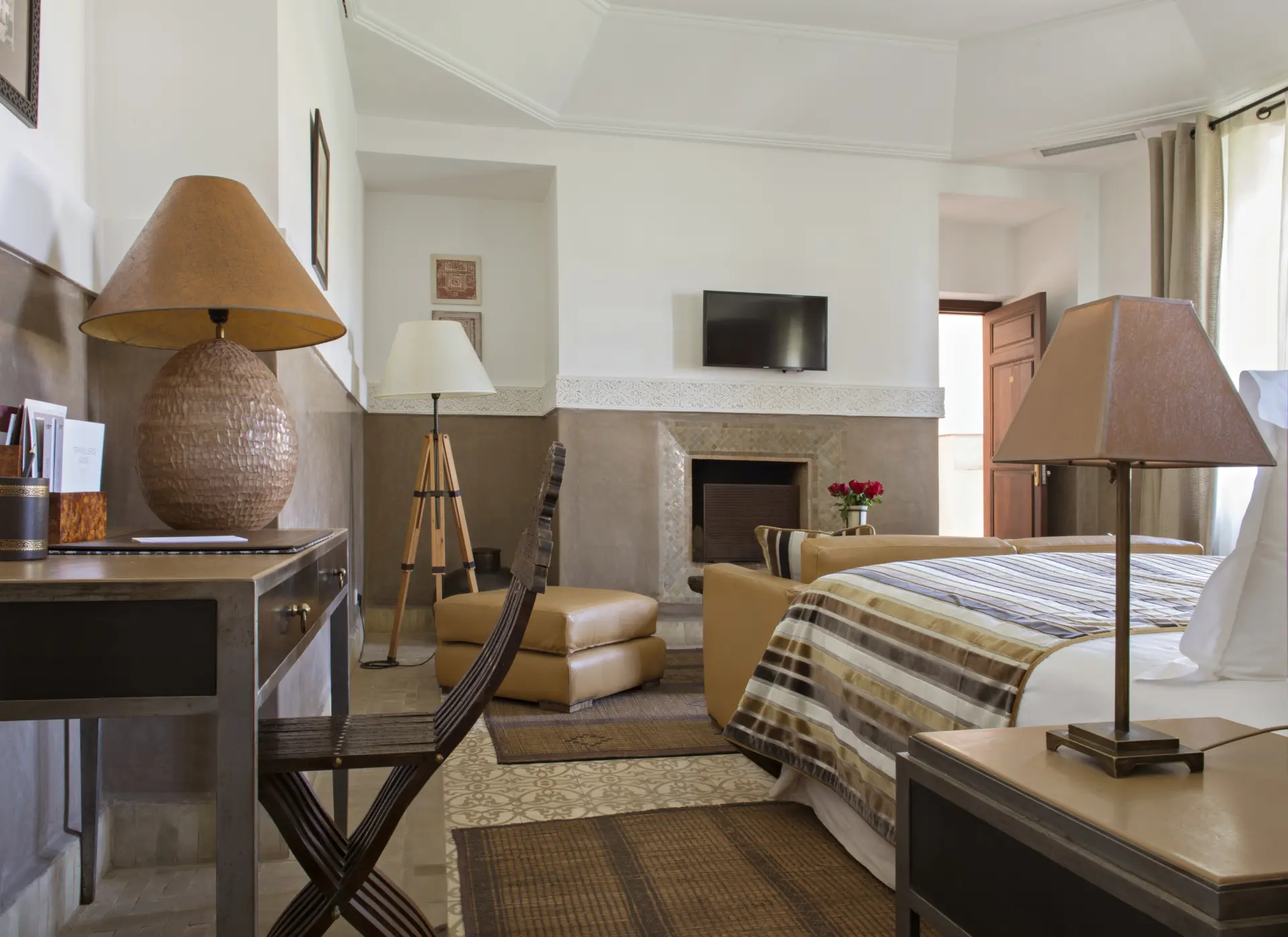 Suite på Villa des Orangers, Marrakech, Marokko