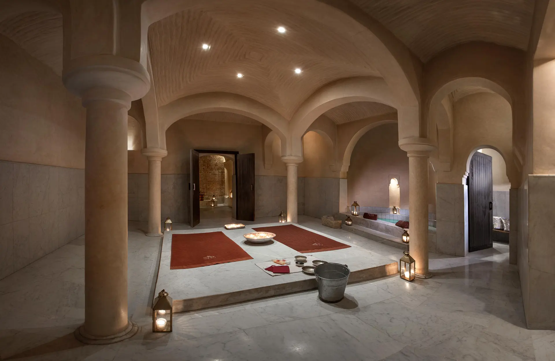 Spa på Villa des Orangers, Marrakech, Marokko