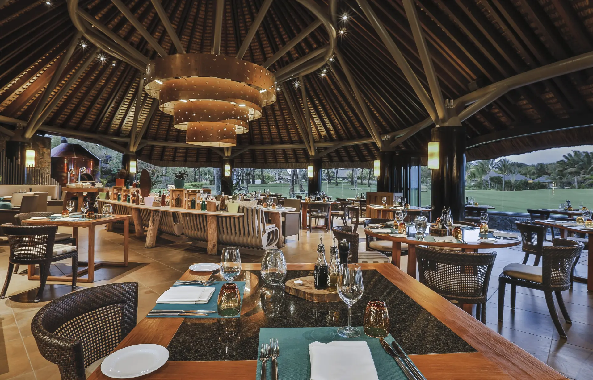 Restaurant på Anahita Golf & Spa Resort, Mauritius