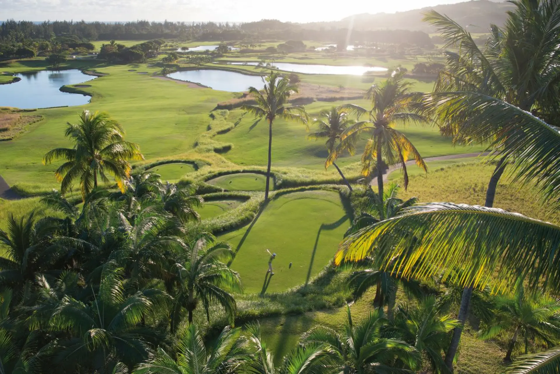 Golfbane på Heritage Le Telfair Golf og Wellness Resort, Mauritius