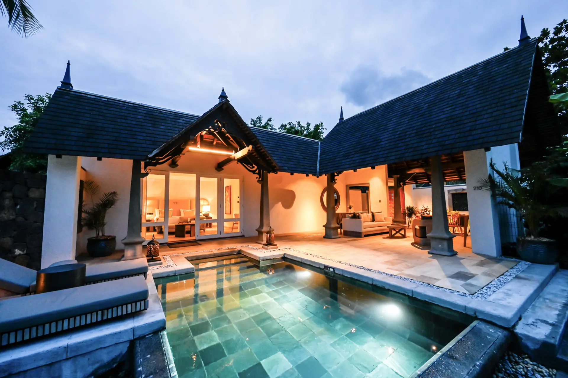 Luxury Suite Pool Villa på Maradiva Villas Resort & Spa, Mauritius