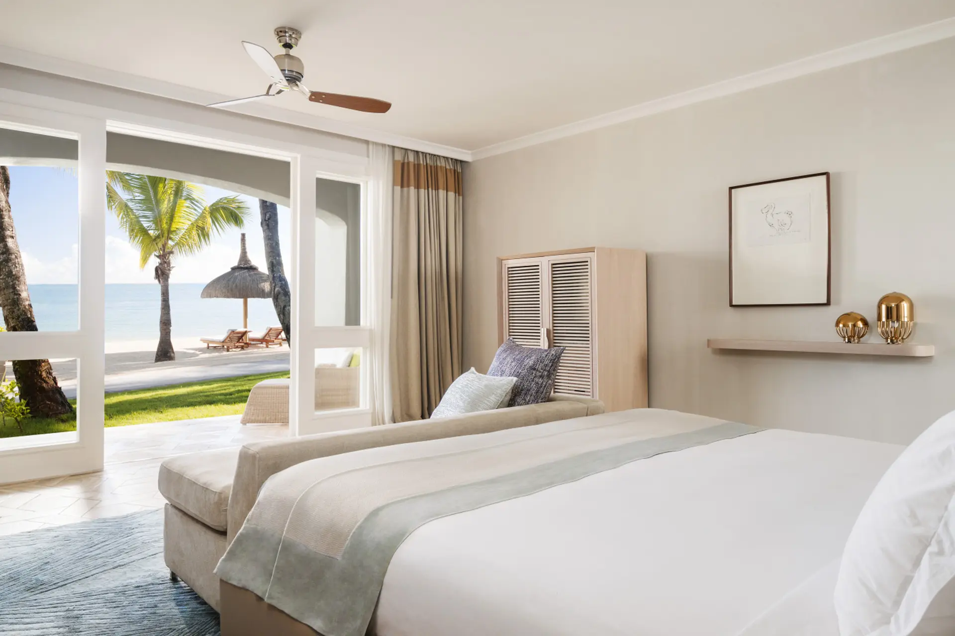 Beachfront Room på One&Only Le Saint Géran-Ocean Suite, Mauritius