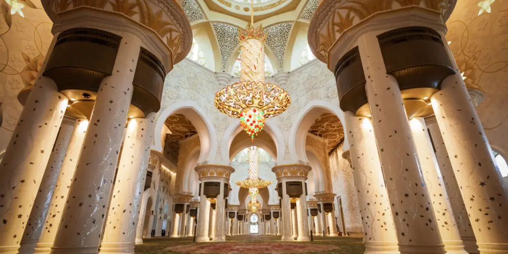 Sheikh Zayed Grand Mosque i Abu Dhabi