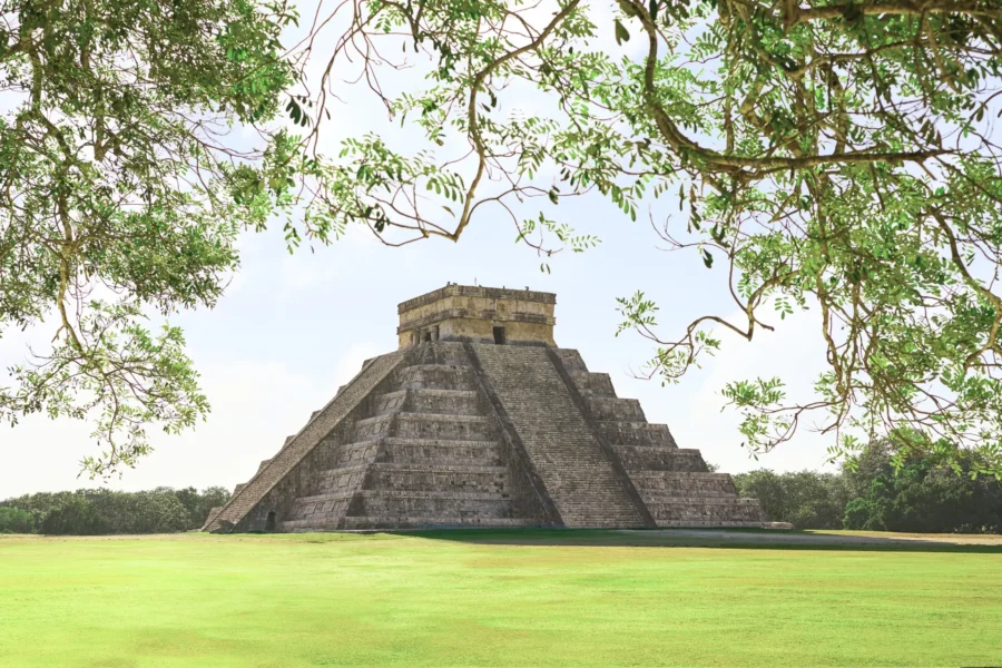 Chichen Itza templet i Mexico