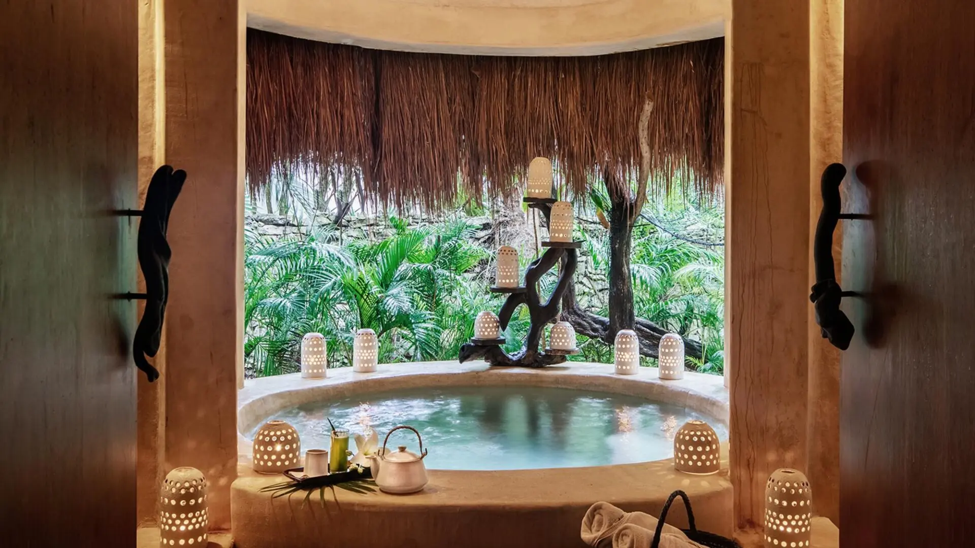 Spaen på Hotel Escencia i Tulum, Mexico