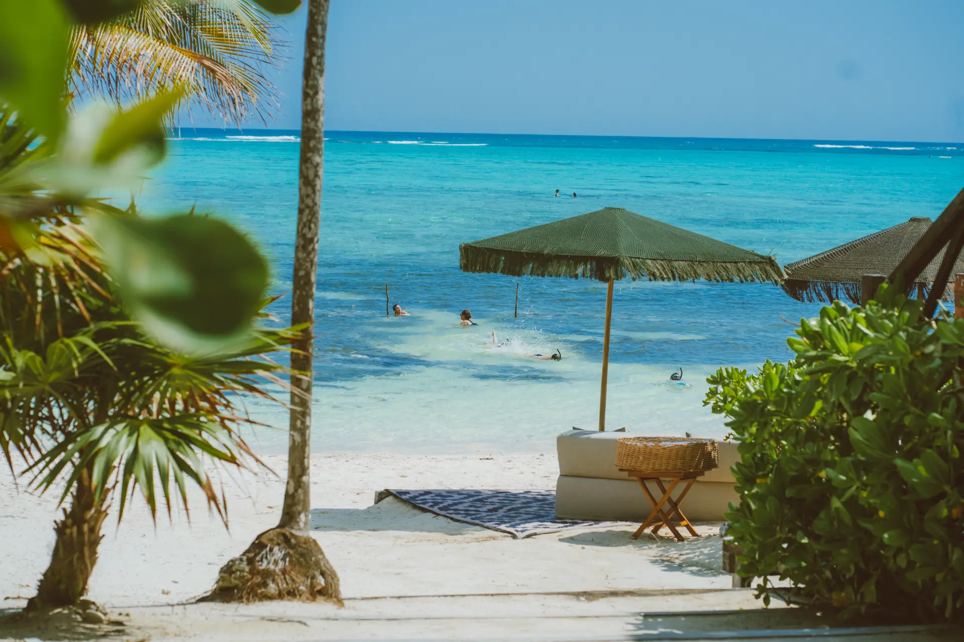 Den smukke strand ved Jashita Hotel Tulum, Mexico