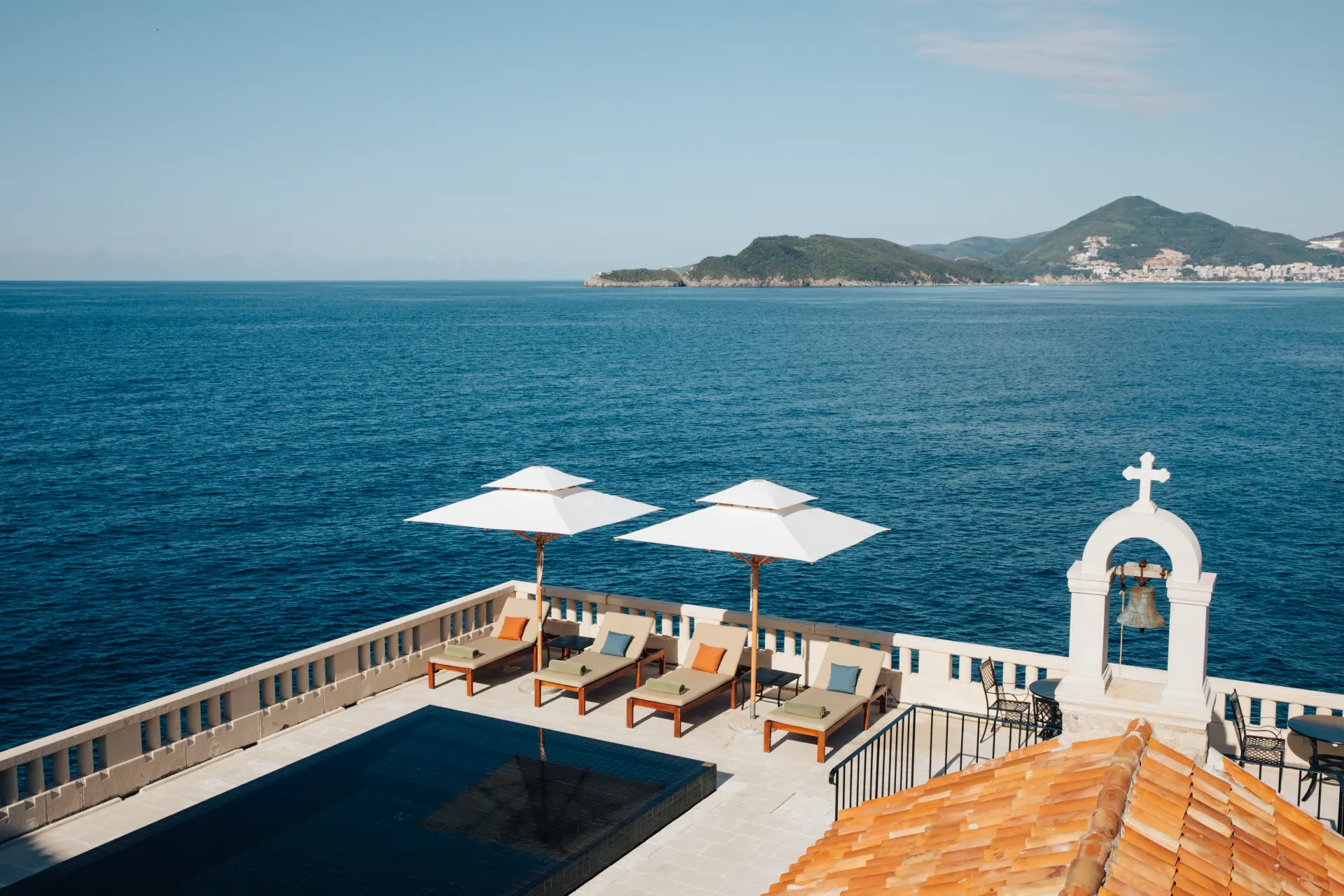 Signatur Suite på Aman Sveti Stefan, Montenegro