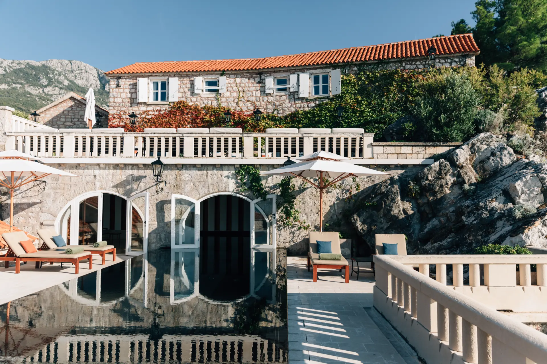 Signatur Suite på Aman Sveti Stefan, Montenegro