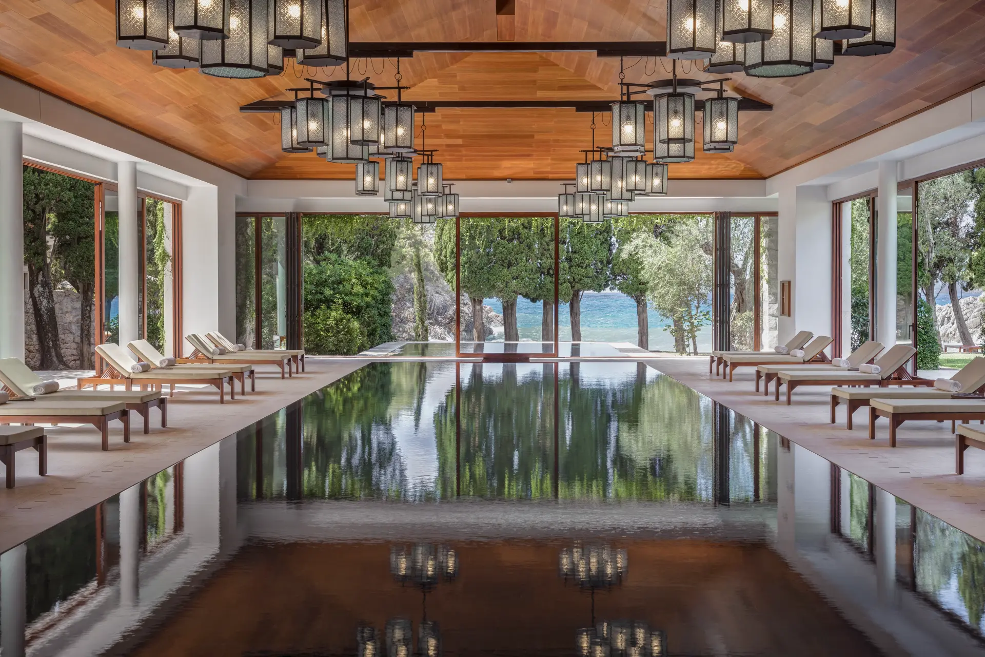Aman Spa på Aman Sveti Stefan, Montenegro