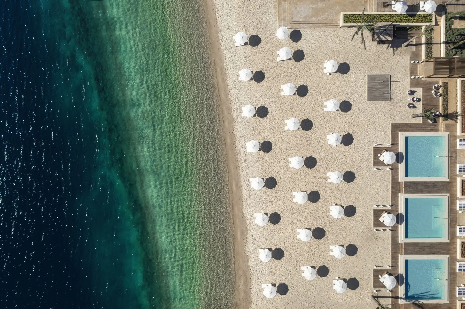 Stranden ved One&Only Portonovi, Montenegro