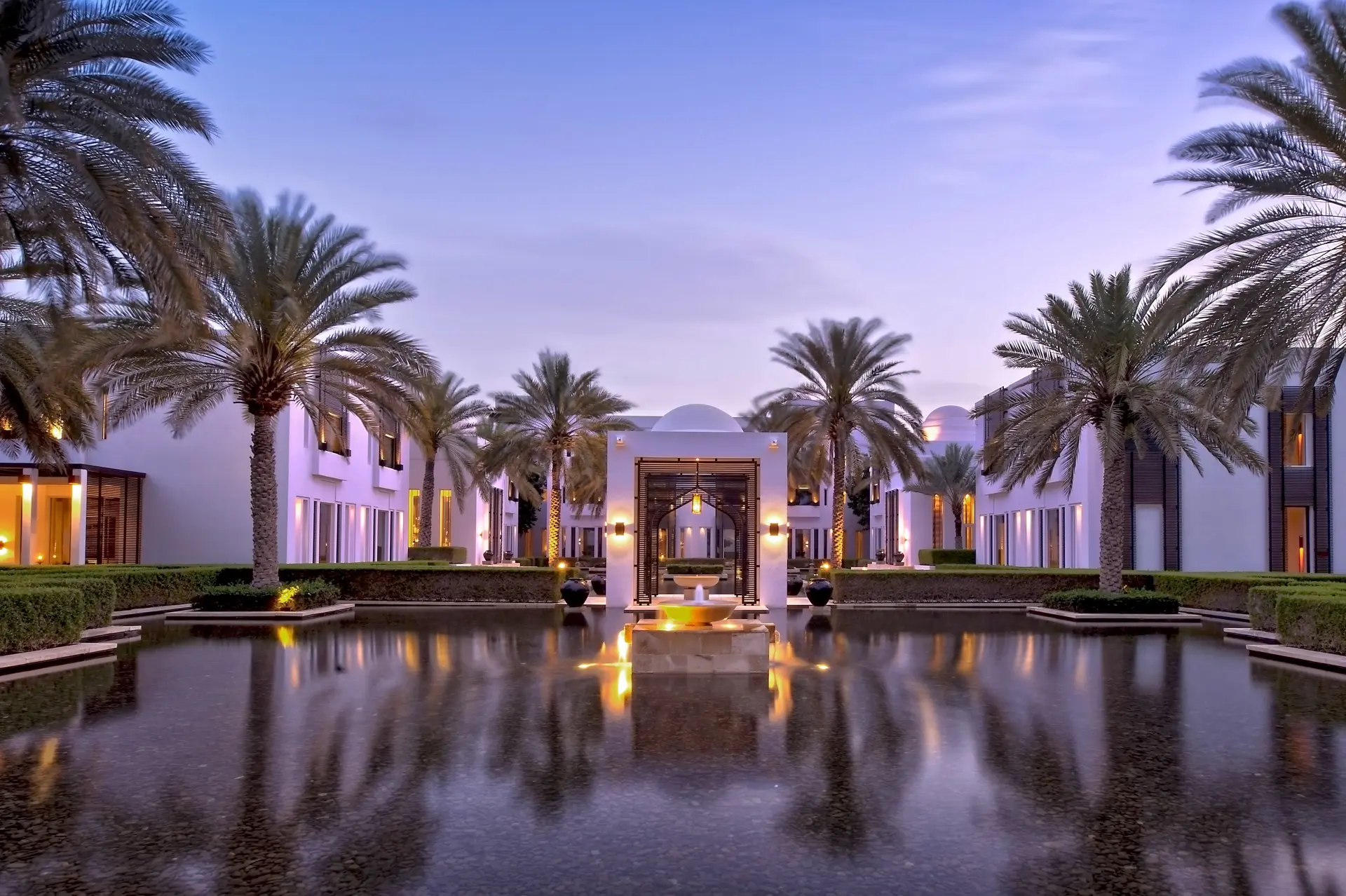 Water Garden på The Chedi Muscat, Oman
