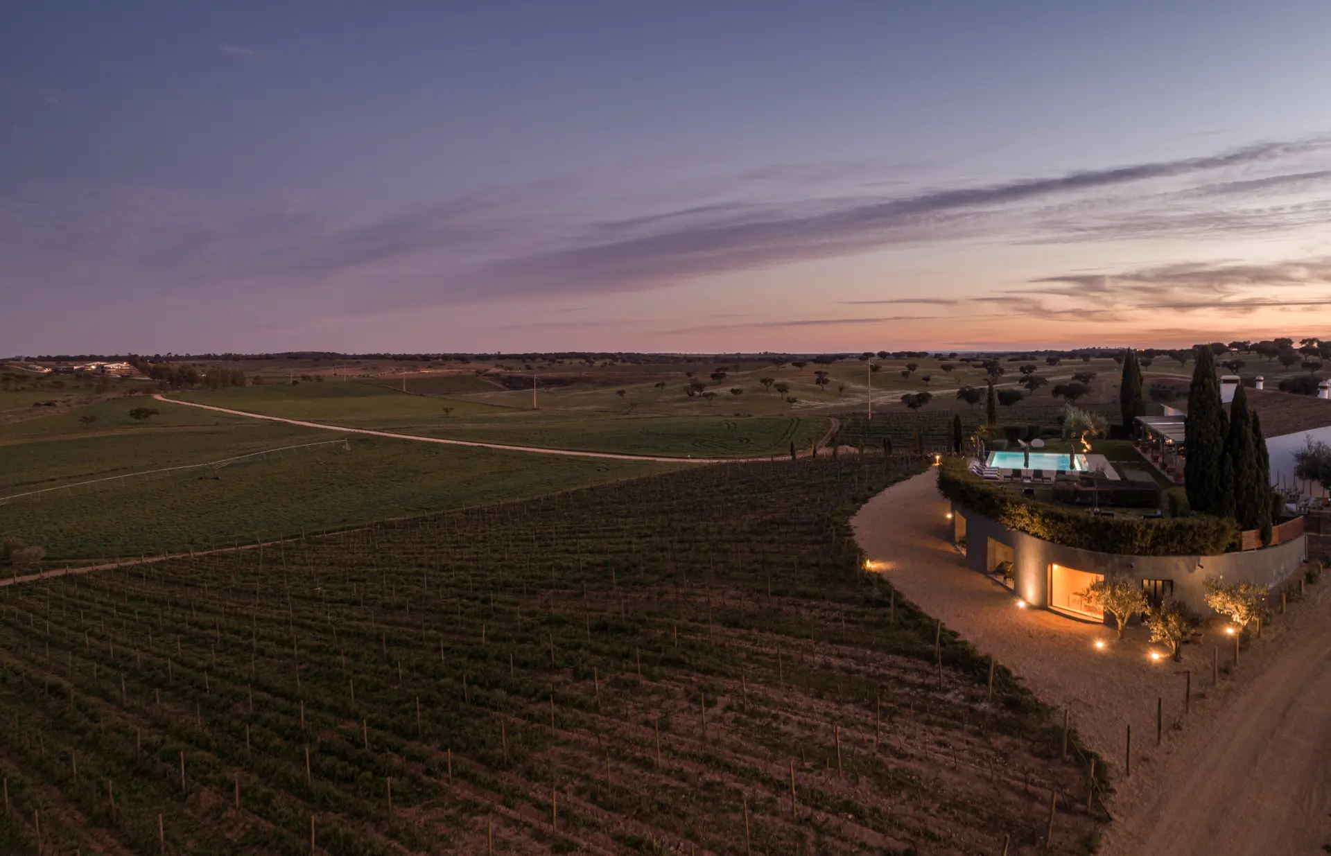Luftfoto af Herdade da Malhadinha Nova, Portugal