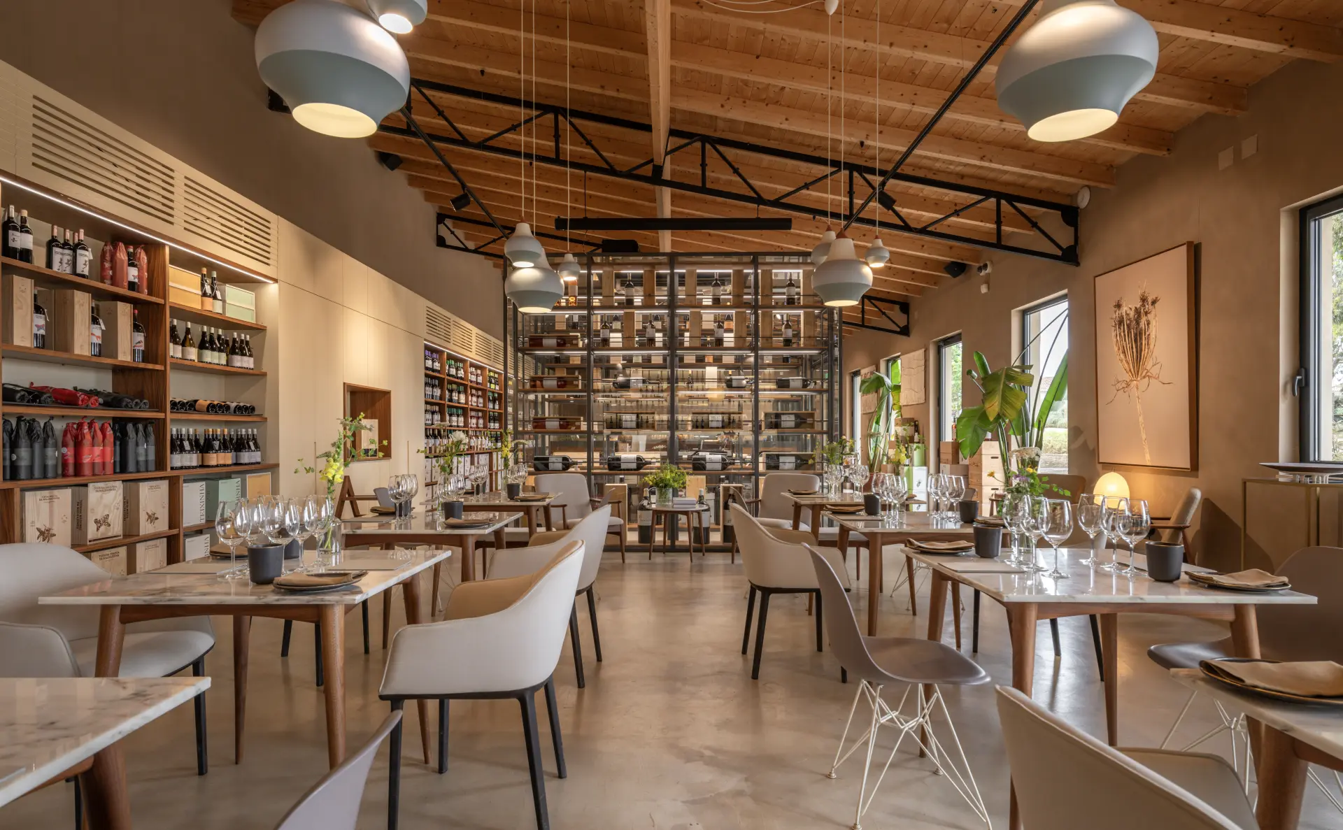 Restaurant og vineri på Herdade da Malhadinha Nova, Portugal