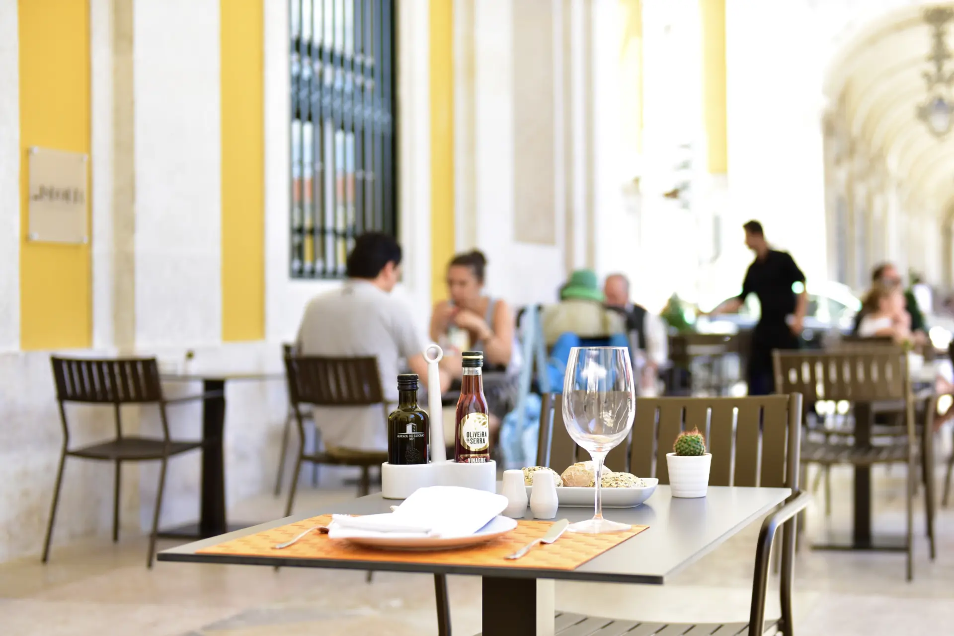 Terrasse på Pousada de Lisboa, Portugal