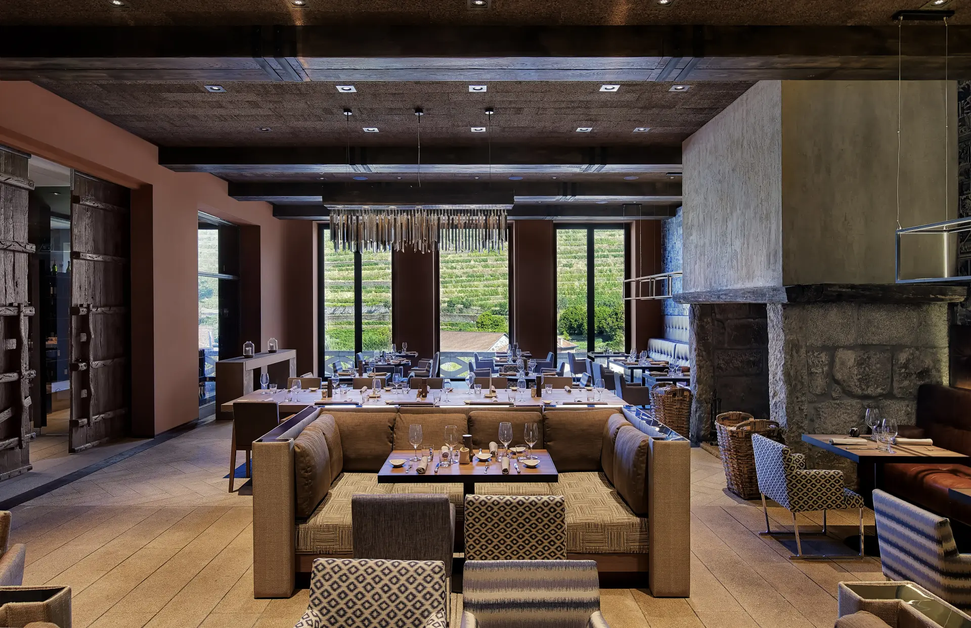 Restaurant på Six Senses Douro Valley, Portugal