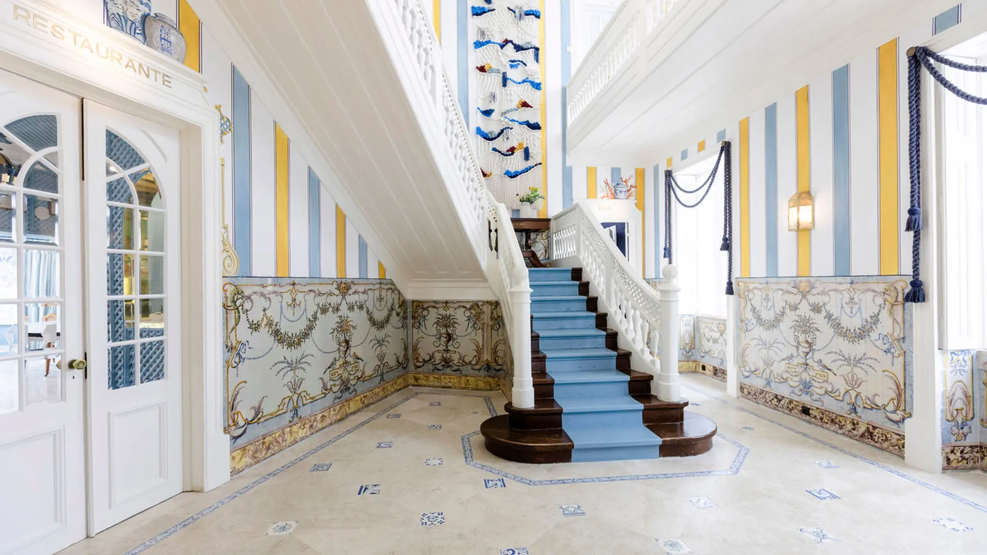 Hall på The Albatroz Hotel, Portugal