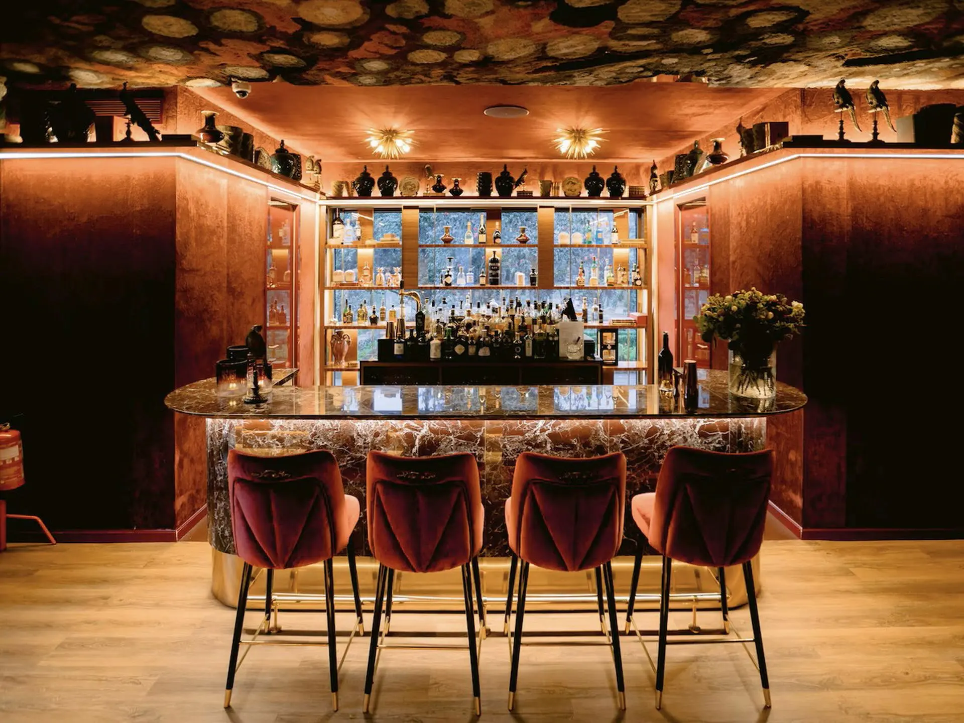 Bar på Vinha Boutique Hotel, Portugal