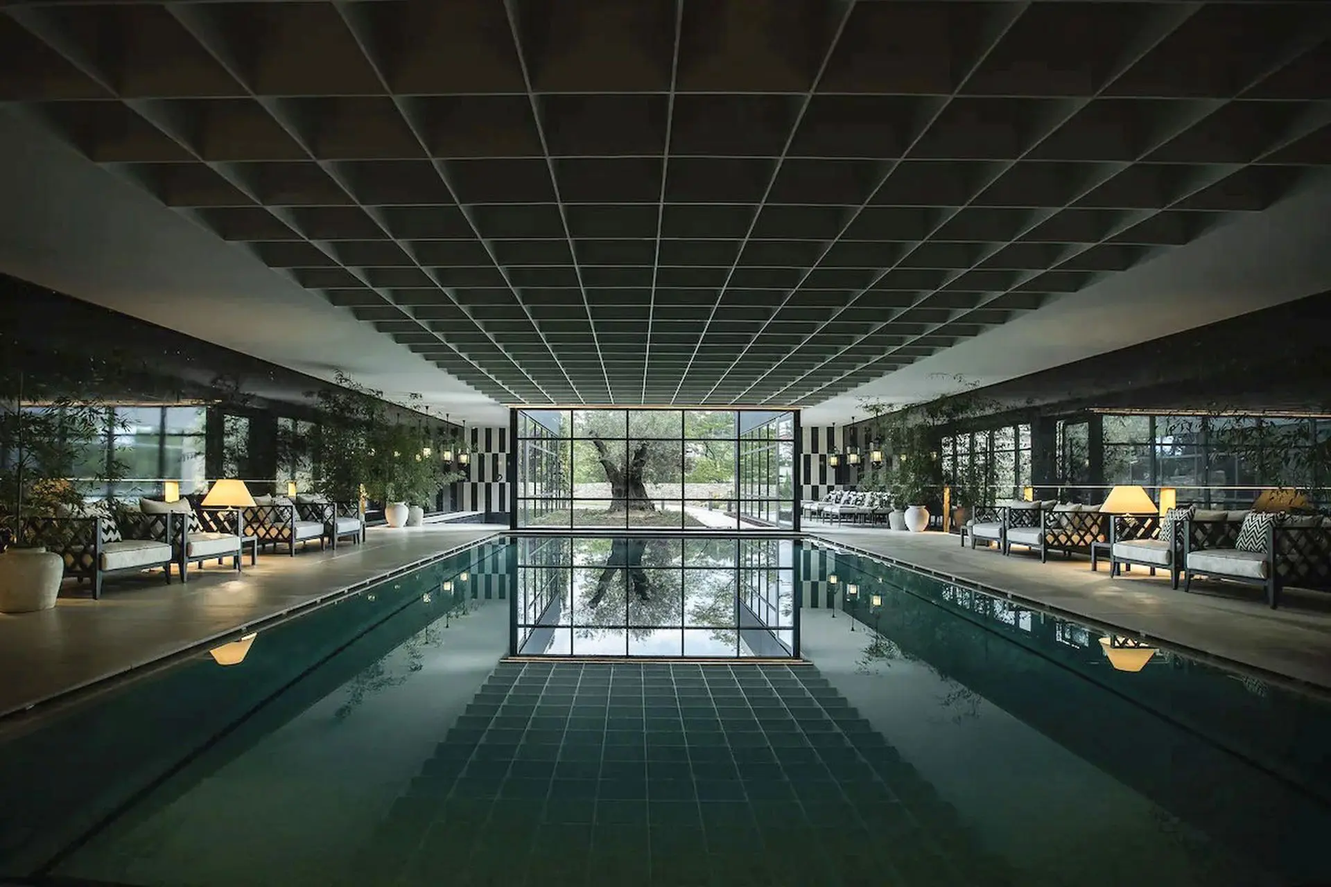 Pool i spa på Vinha Boutique Hotel, Portugal