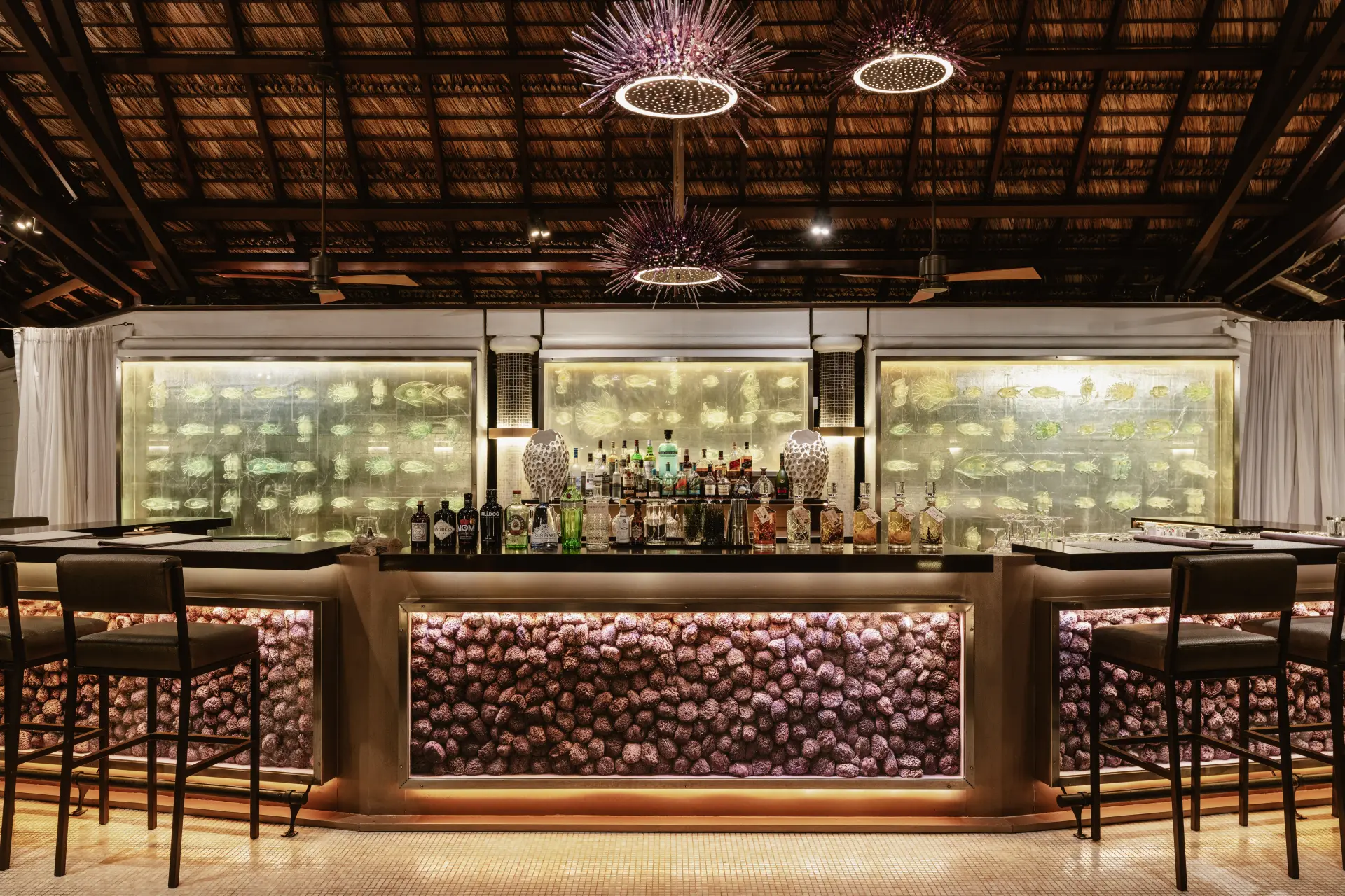 Bar på Constance Lemuria, Seychellerne