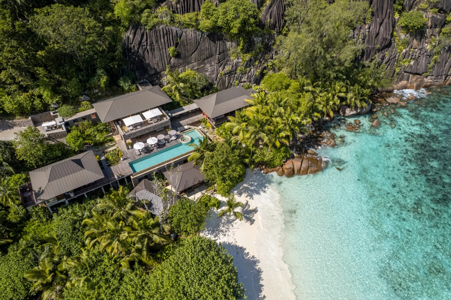 3-vær. Royal Suite på Four Seasons Resort Seychelles, Seychellerne