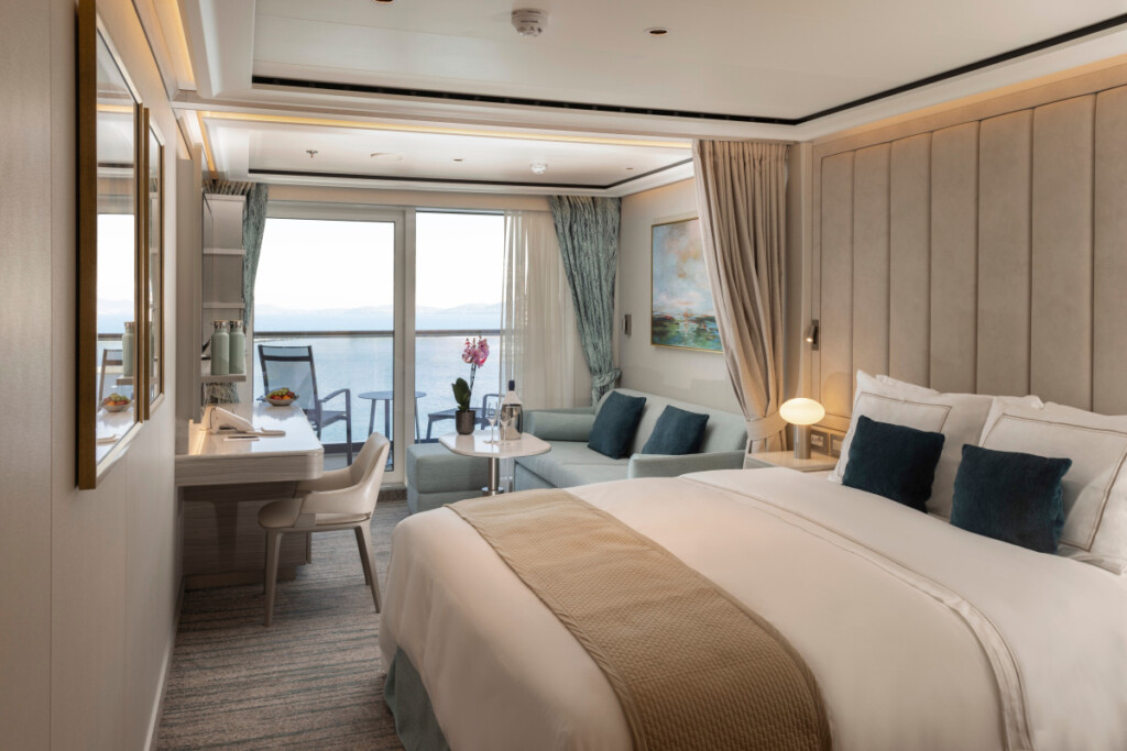 Classic Veranda Suite hos Silversea Cruises