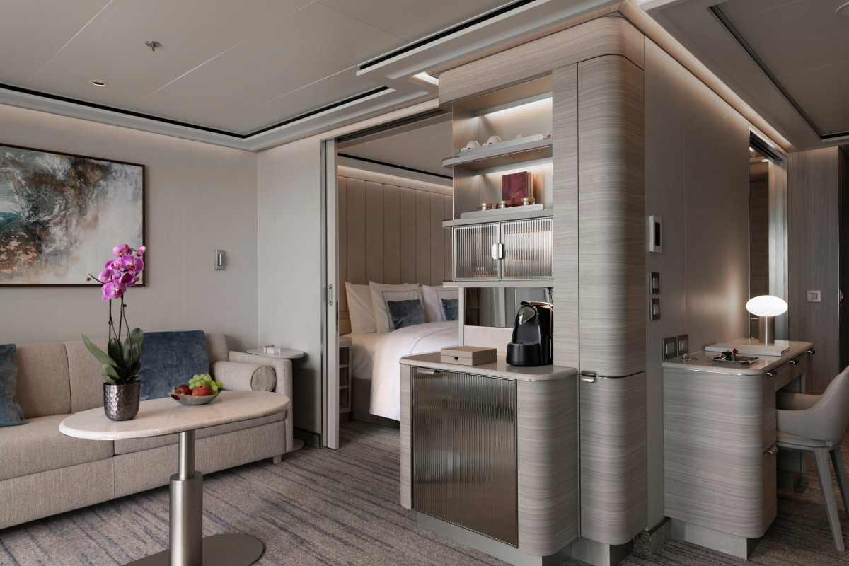 Medallion Suite på Silver Ray, Silversea Cruises