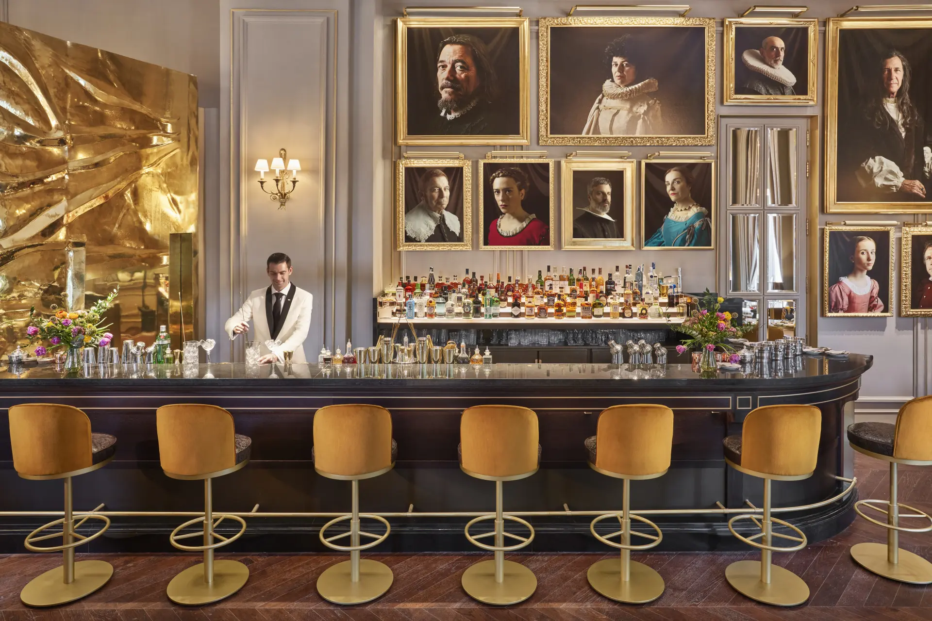 Bar på Mandarin Oriental Madrid, Spanien