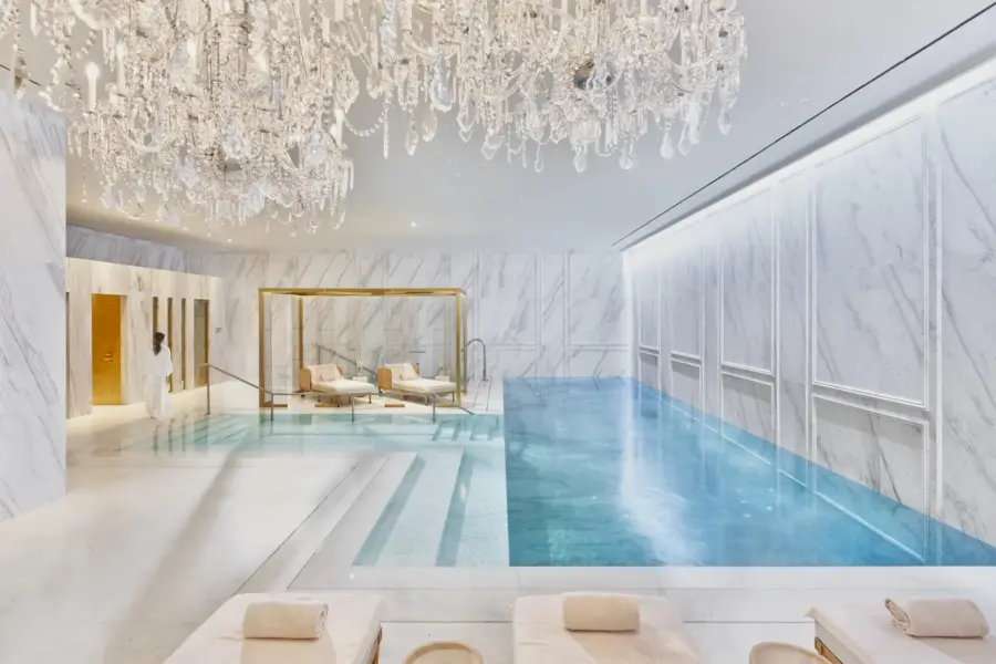 Spa med pool på Mandarin Oriental Madrid, Spanien