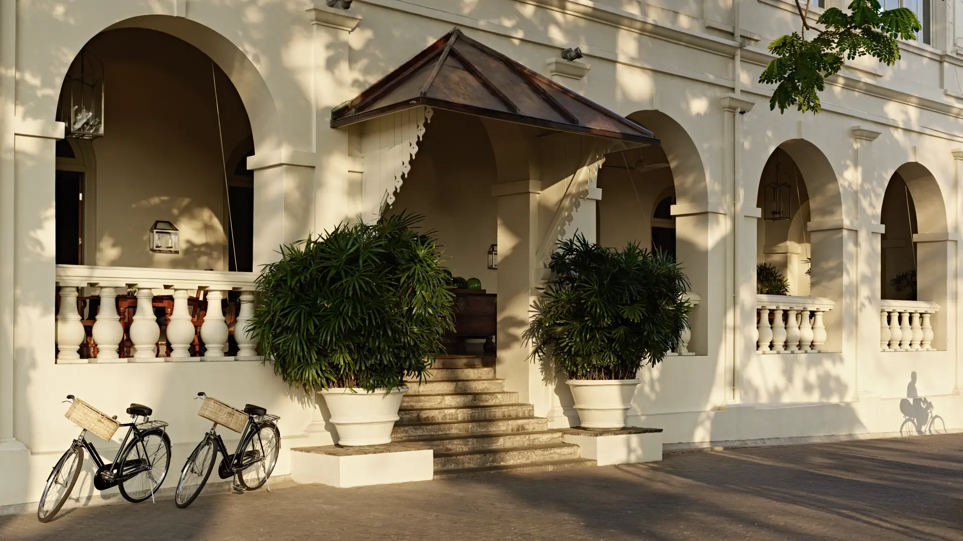 Indgang til Amangalla, Galle, Sri Lanka