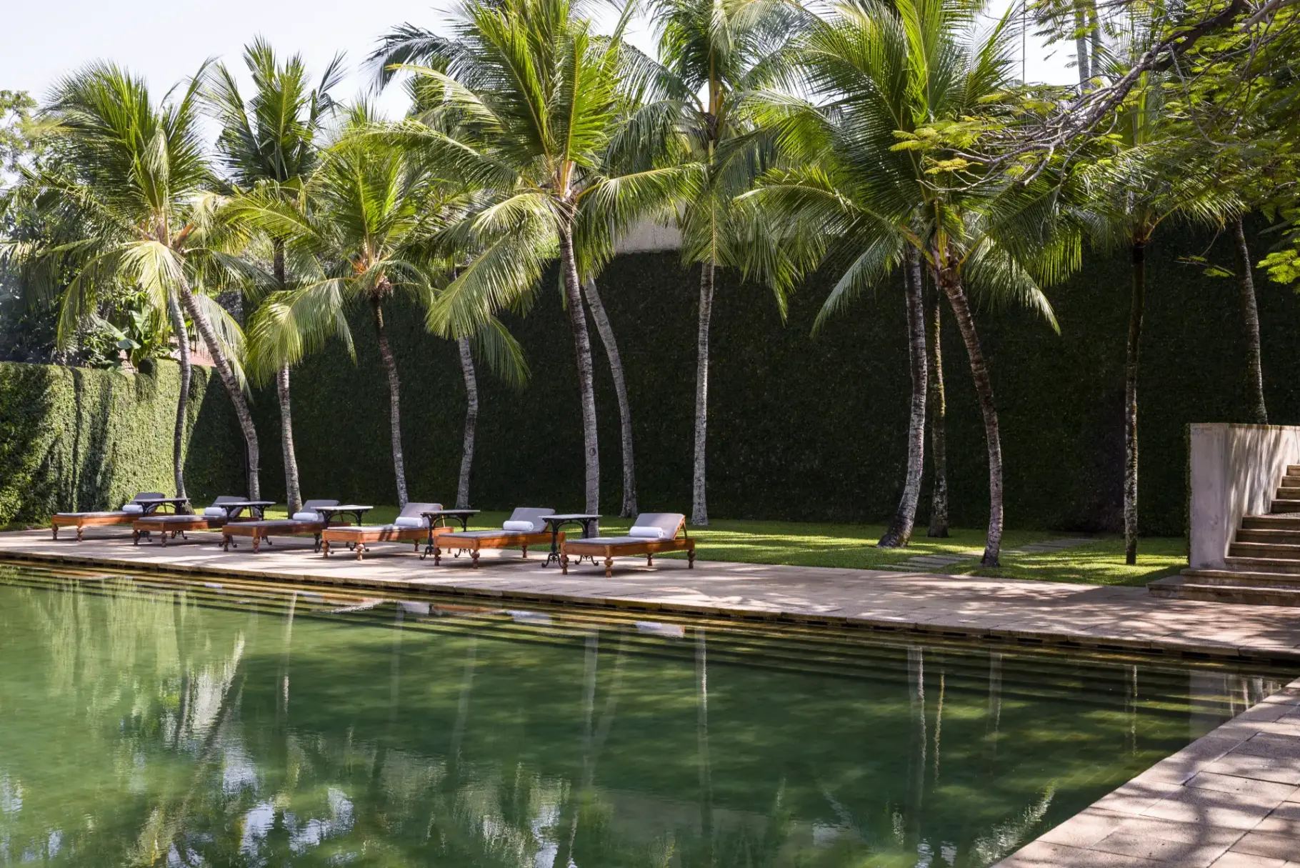 Poolen på Amangalla i Galle, Sri Lanka