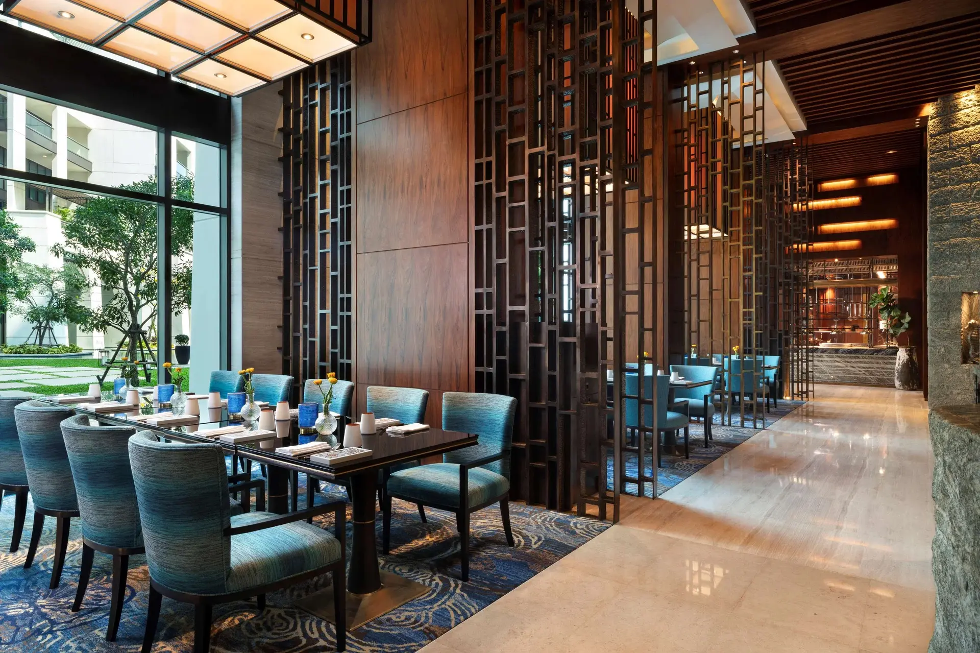 Restaurant Alati på Siam Kempinski, Bangkok i Thailand