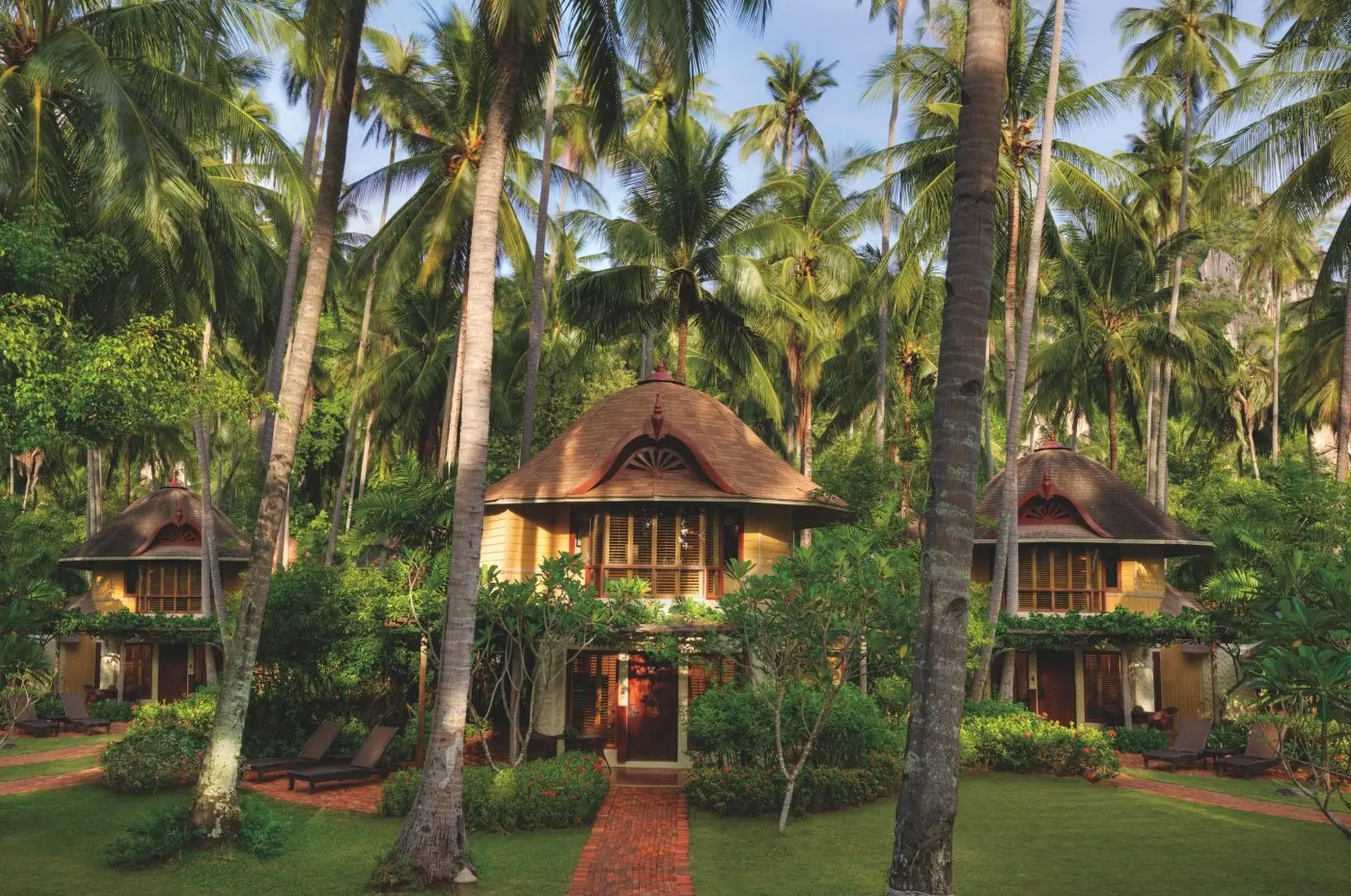 Deluxe Pavilion på Rayavadee i Thailand