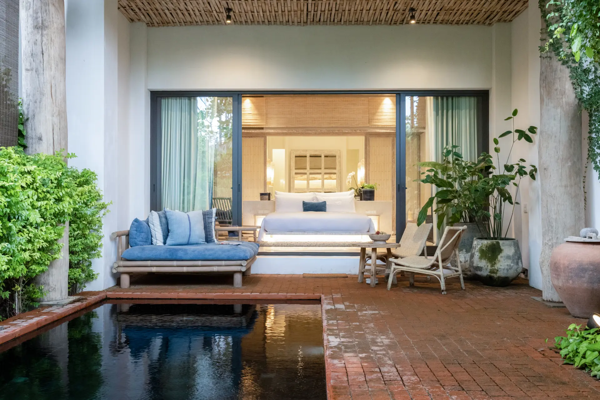 Værelse med pool på Raya Heritage i Thailand