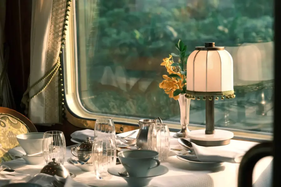 Morgenmad i Eastern Oriental Express, A Belmond Train, Togrejser, Asien