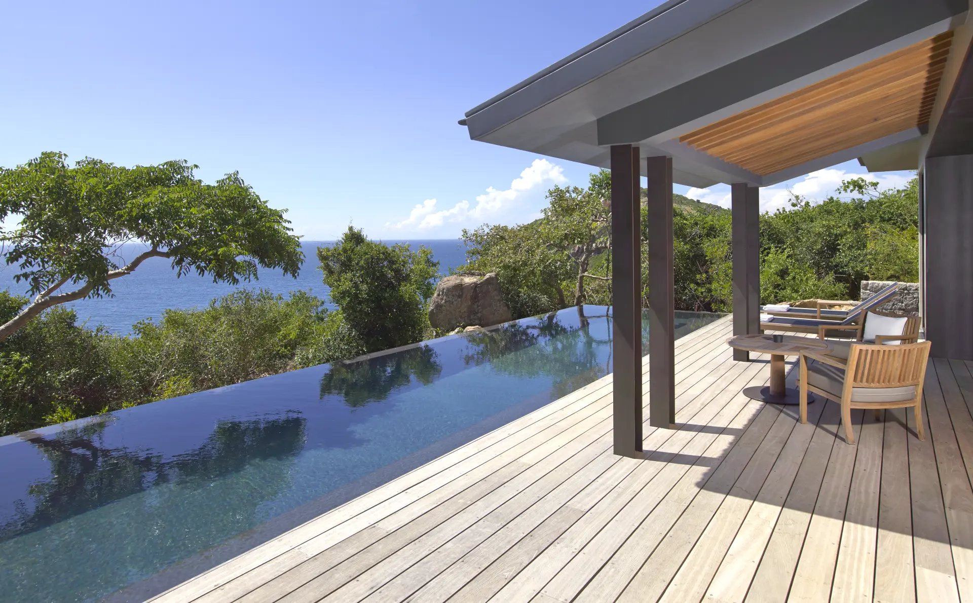 Pool villa på Amanoi i Vietnam