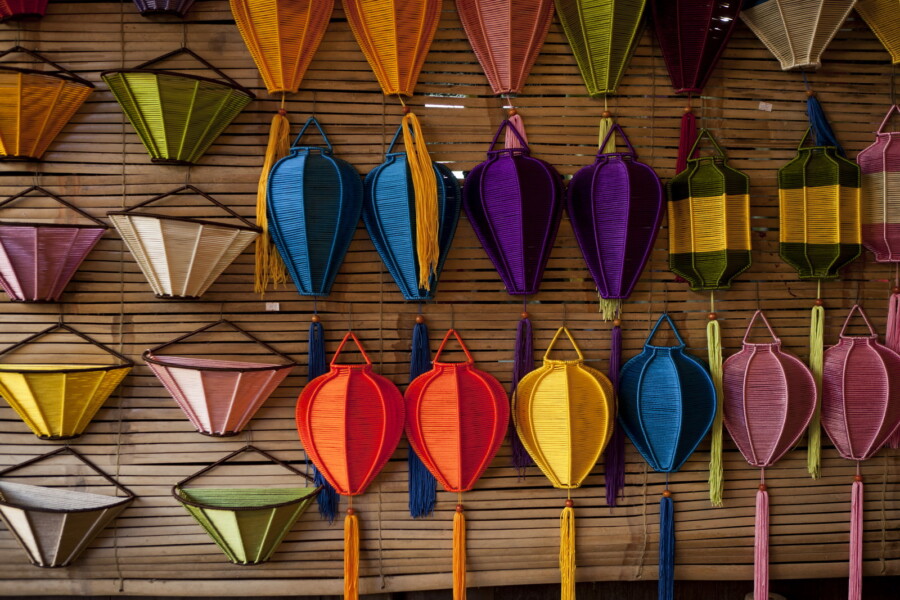 Lampebutik i Hoi An, Vietnam