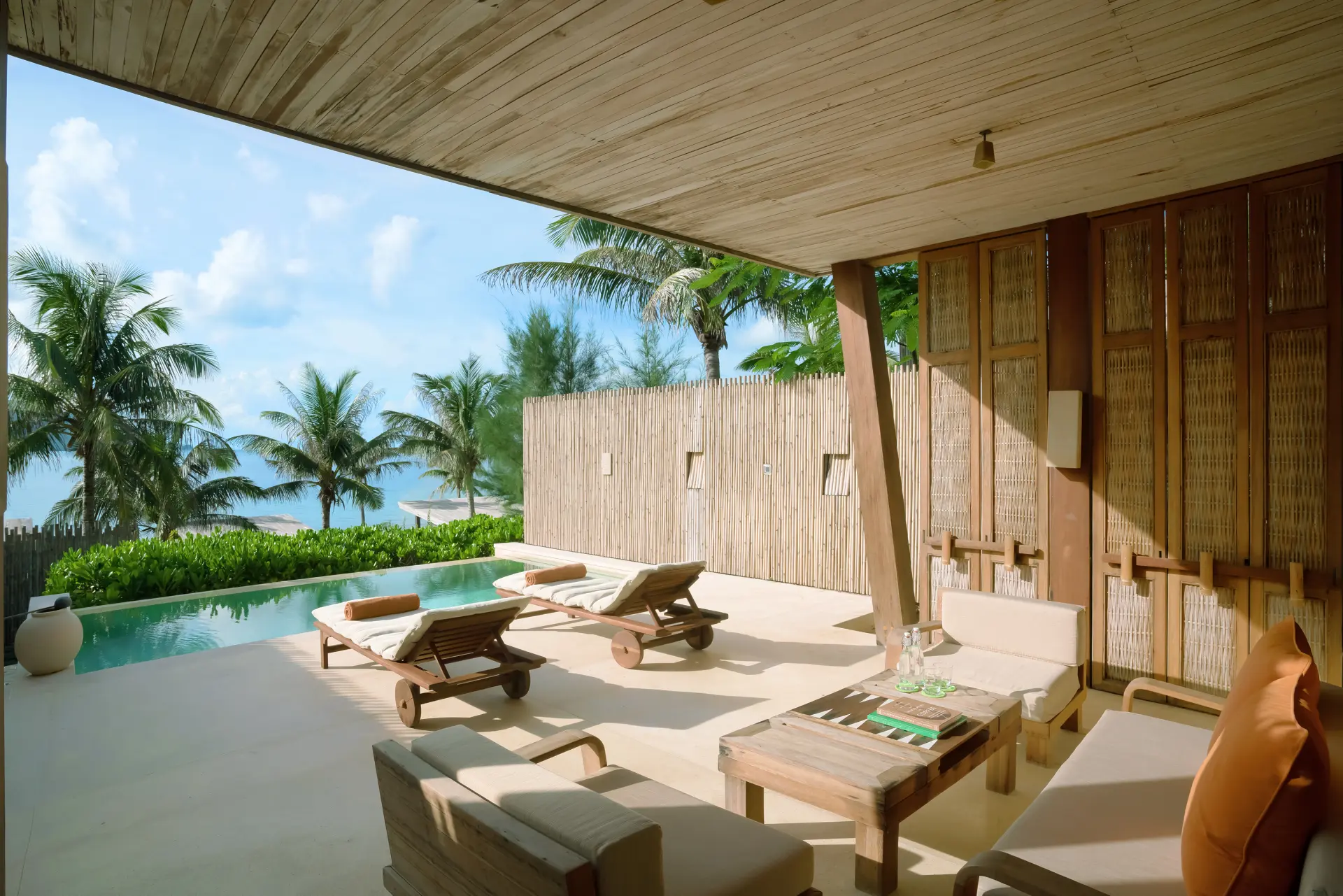 Ocean View Duplex Pool Villa på Six Senses Con Dao i Vietnam
