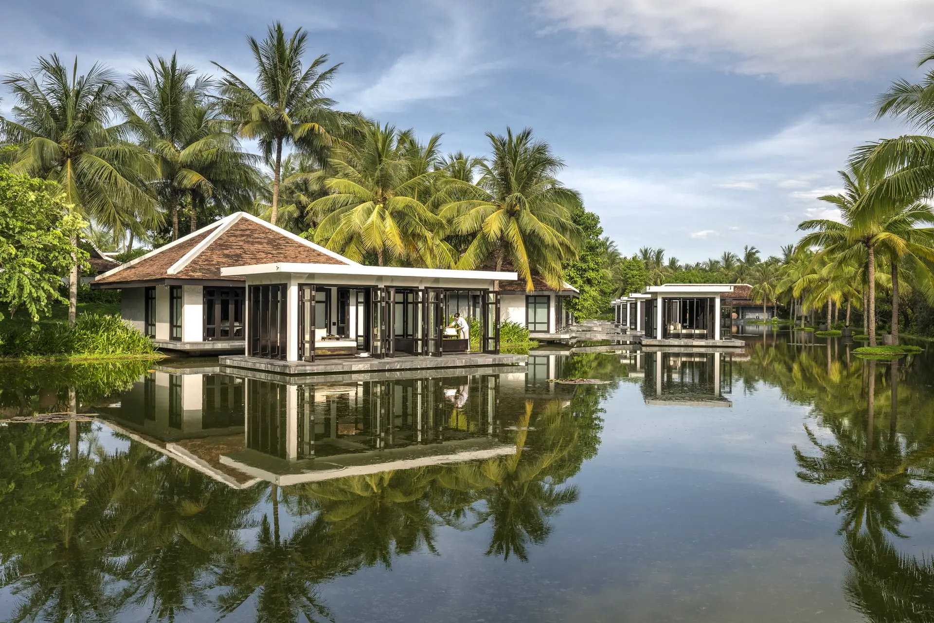 Spa på Four Seasons The Nam Hai i Vietnam