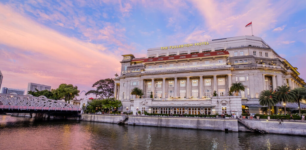 The Fullerton Hotel i Singapore