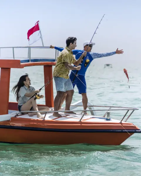 Fisketur på Four Seasons Jimbaran Bay på Bali