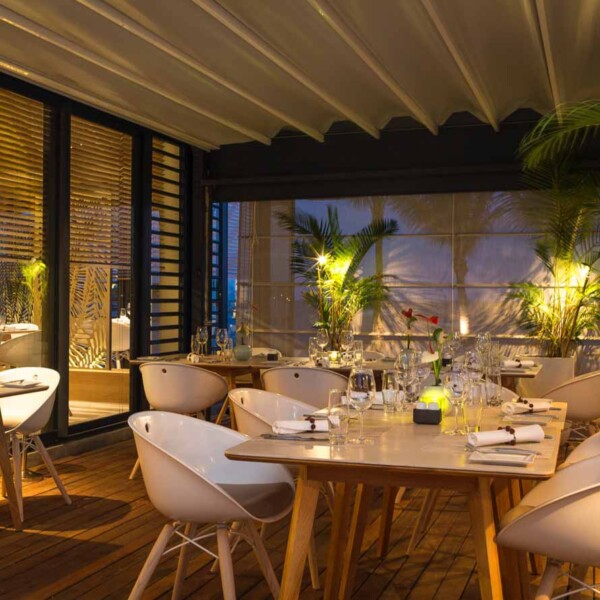 Restaurant Origine på Anahita Golf and Spa Resort på mauritius