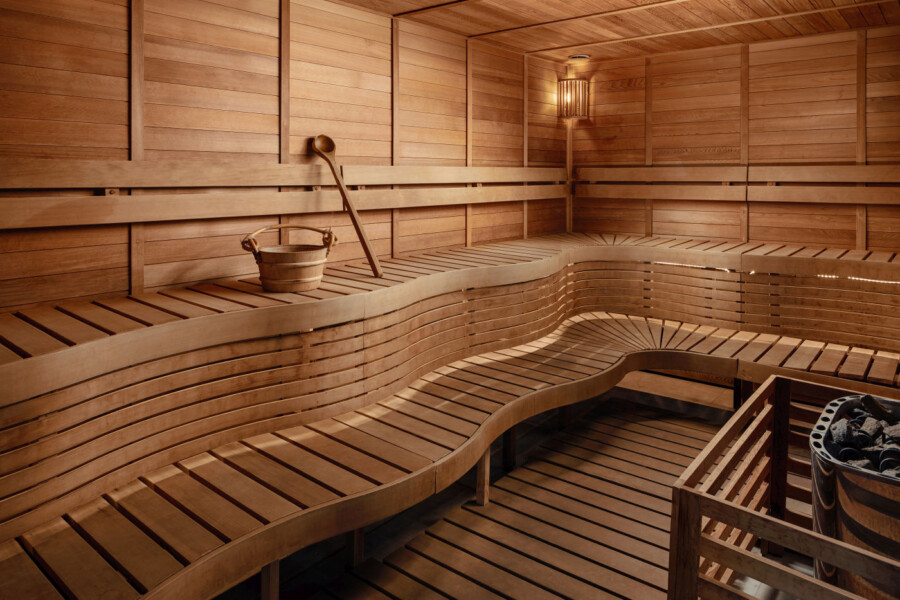 Sauna på Le Meridien Ile Maurice på Mauritius