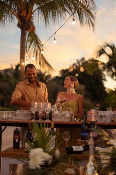 Barbecue aften på Le Meridien Ile Maurice på Mauritius
