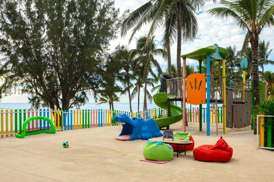 Børneklub med legeplads på Le Meridien Ile Maurice på Mauritius