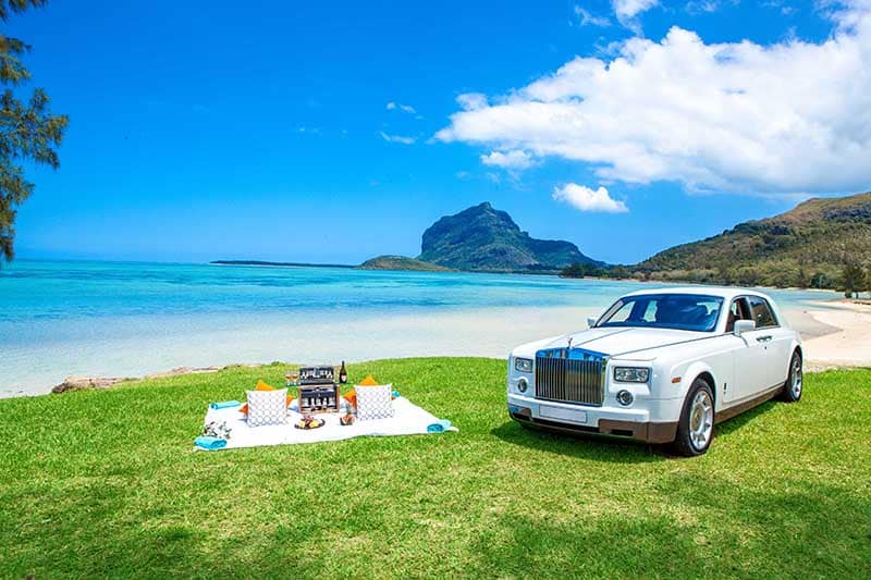 Picnic på Maradiva Villas på Mauritius