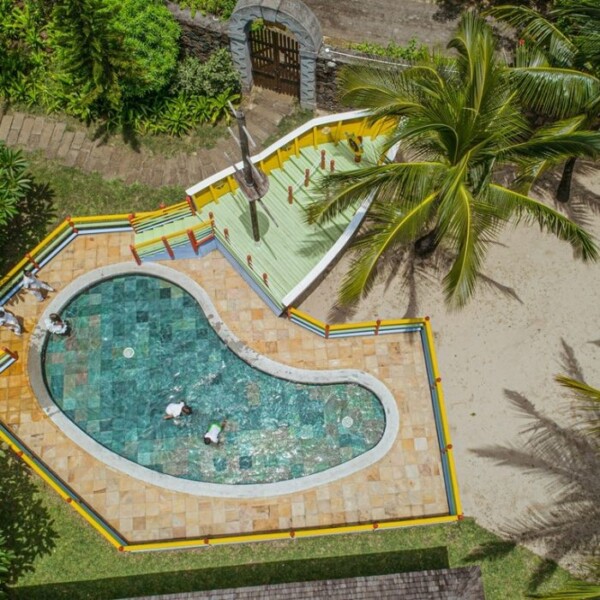 Børnepool på Maradiva Villas på Mauritius