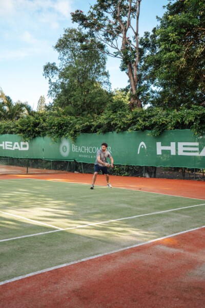 Tennis på Royal Palm Beachcomber Luxery i Mauritius