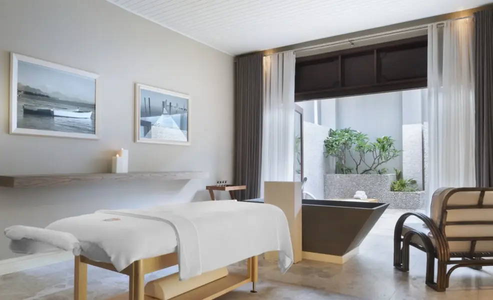 Nyd spabehandlinger på St Regis Le Morne, Mauritius