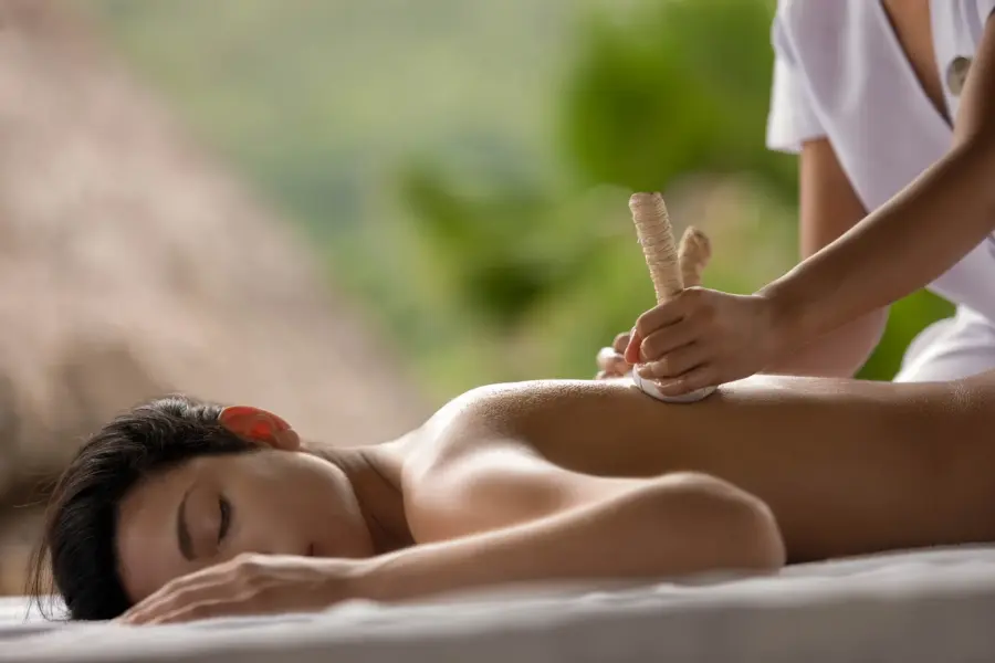 Massage på Constance Ephelia på Seychellerne